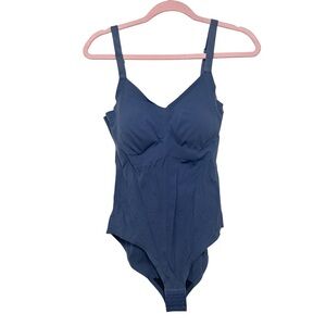 Knix bodysuit in blue size large EUC